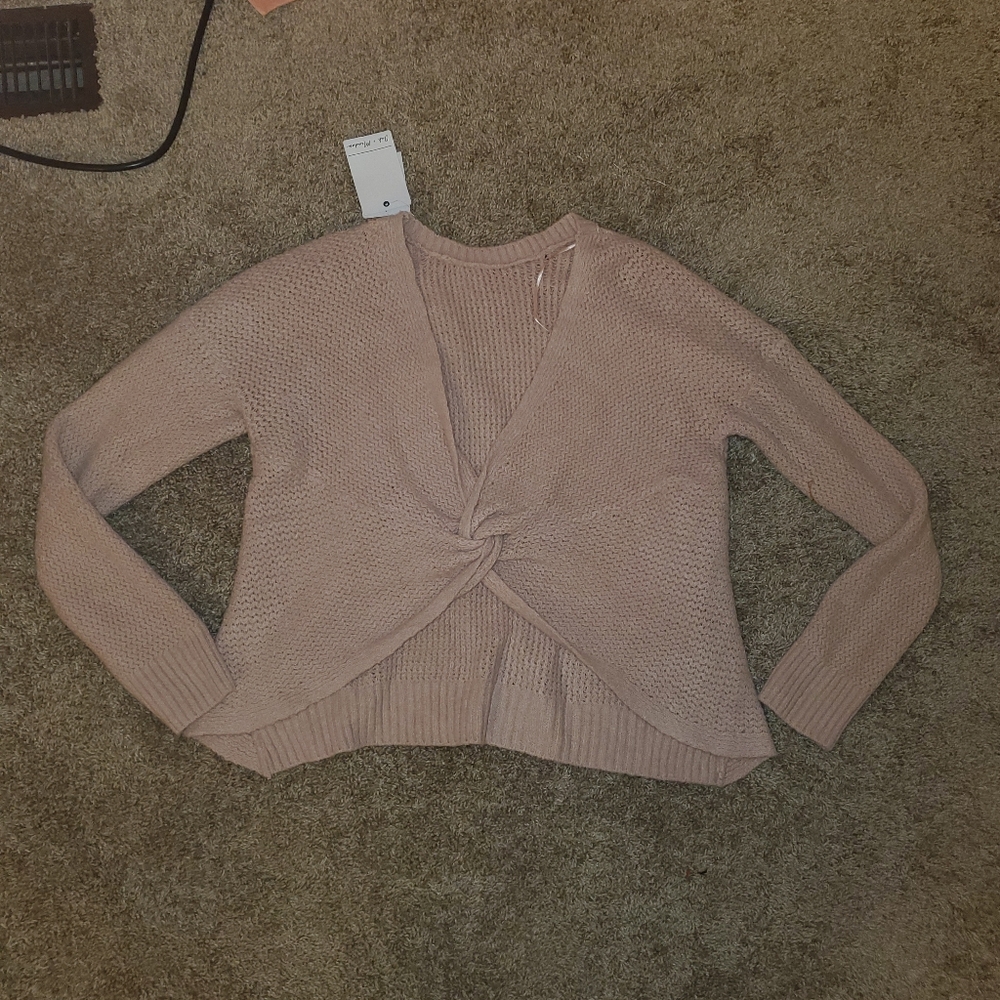 Brand New Soft Pink Sweater Size L